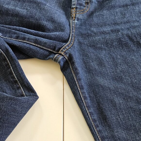 DU/ER Jeans Womens 32x33 (31) Blue Wide Leg WFMS4375 Stretch Hippie Preppy Boho - Picture 11 of 16